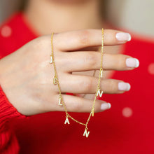 Load image into Gallery viewer, Collier Lettre en Plaqué OR 18K - BJewerly
