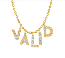 Load image into Gallery viewer, Collier Lettre en Plaqué OR 18K - BJewerly
