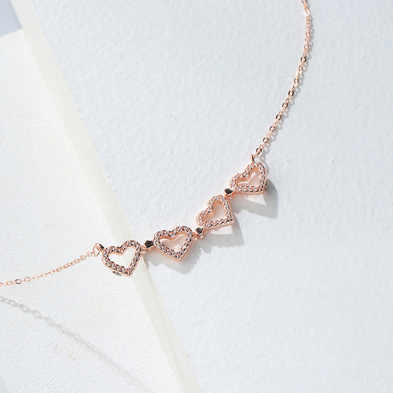 Collier Trèfle cœur - BJewerly