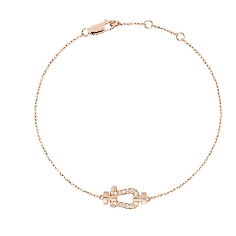 Bracelet en chaine à Fer de Cheval - BJewerly
