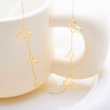 Charger l&#39;image dans la galerie, Collier Butterfly en Plaqué Or - BJewerly
