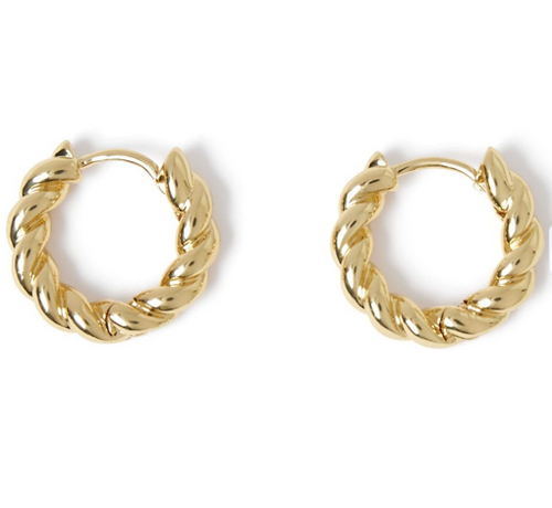 Petite créoles torsadées - BJewerly