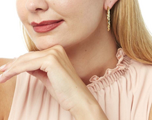 Charger l&#39;image dans la galerie, Petite créoles torsadées - BJewerly
