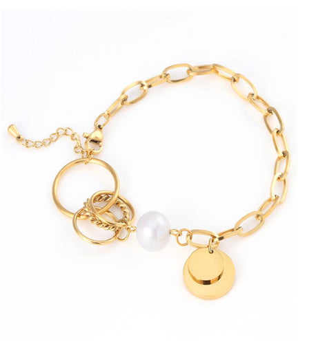 Bracelet Kalaima en Plaqué Or - BJewerly