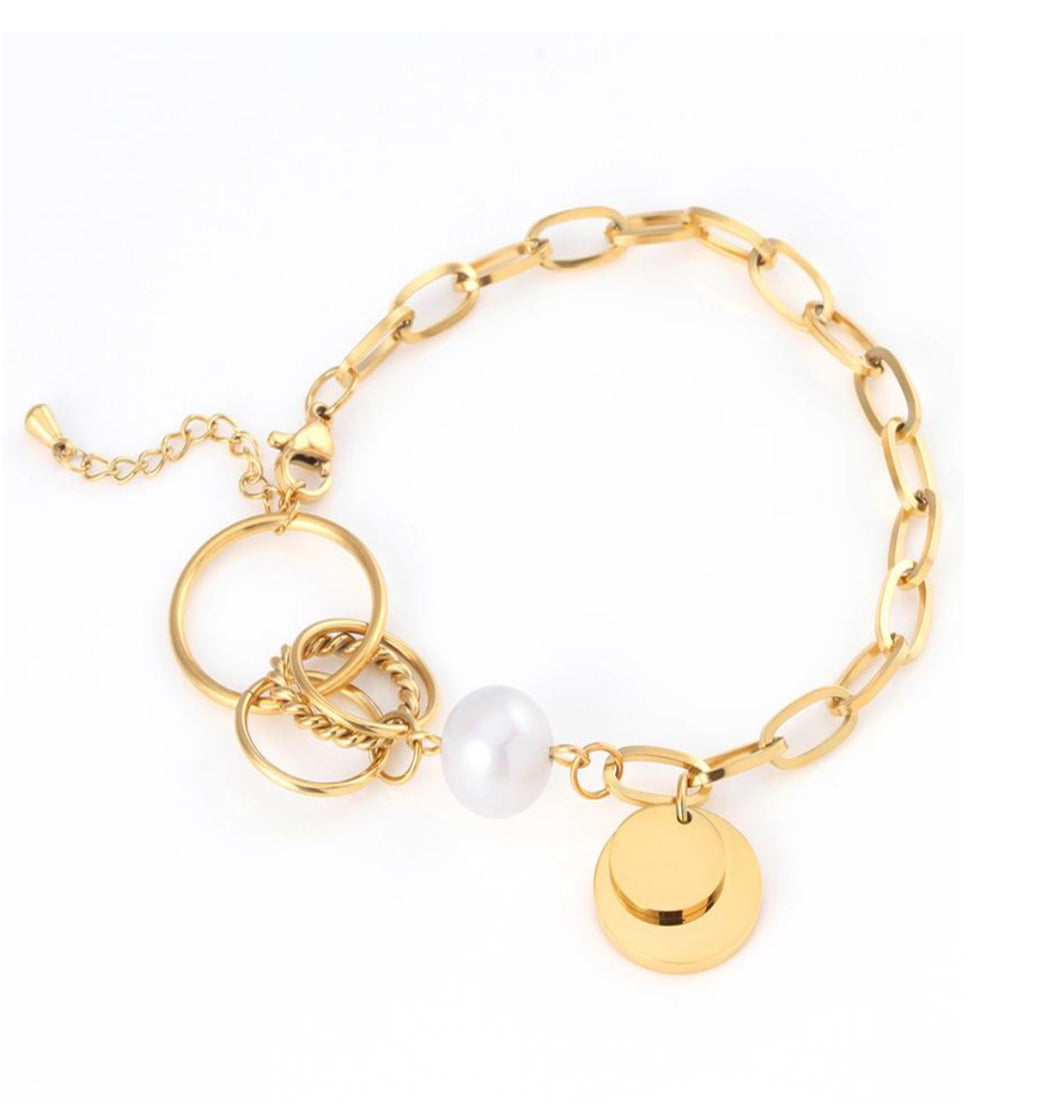 Bracelet Kalaima en Plaqué Or - BJewerly