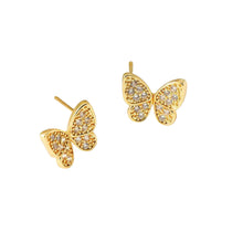 Charger l&#39;image dans la galerie, Boucles d&#39;oreilles Papillons - BJewerly

