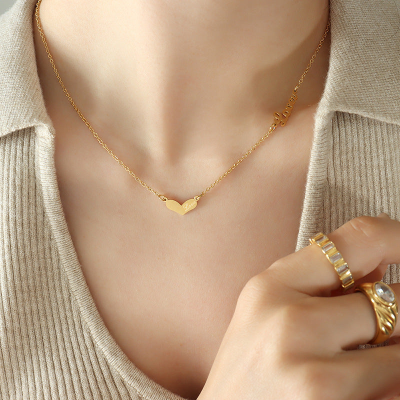 Collier Love Heart Loveu - BJewerly
