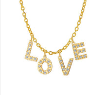Load image into Gallery viewer, Collier Lettre en Plaqué OR 18K - BJewerly
