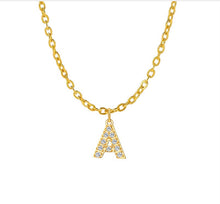 Load image into Gallery viewer, Collier Lettre en Plaqué OR 18K - BJewerly

