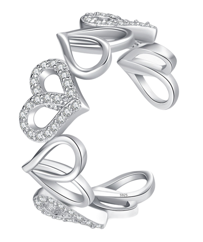 Bague Heart en Argent S925 - BJewerly