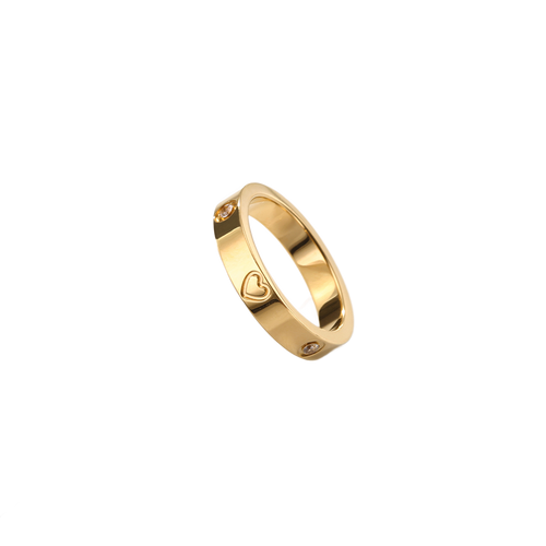 Bague Luxium en Plaqué Or - BJewerly