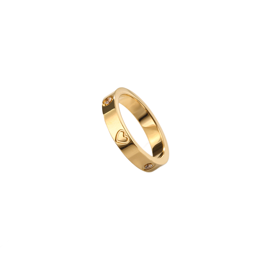 Bague Luxium en Plaqué Or - BJewerly