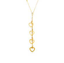 Load image into Gallery viewer, Collier Coeur D&#39;amour en Plaqué Or - BJewerly
