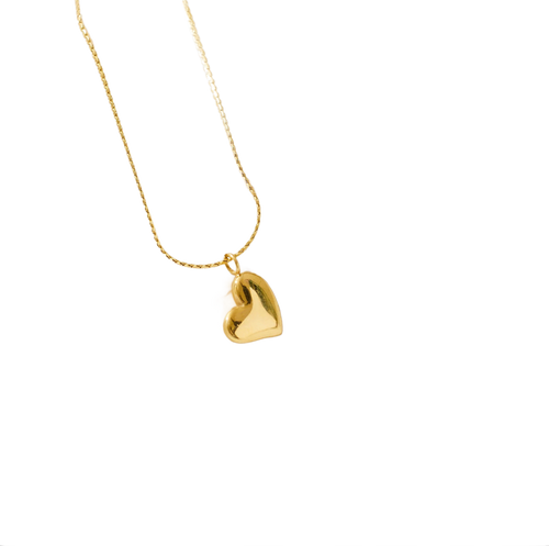 Collier Lovely en Plaqué Or - BJewerly